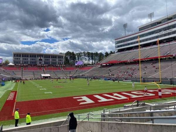 Carter-Finley Stadium, section: 126, row: J, seat: 5