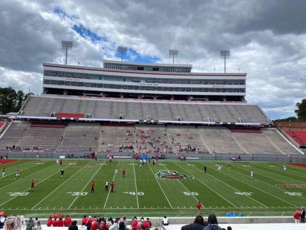 Carter-Finley Stadium, section: 5, row: Ff, seat: 20