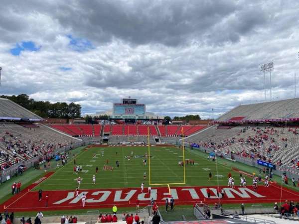 Carter-Finley Stadium, section: 213, row: H, seat: 11