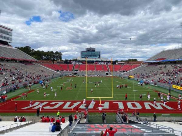 Carter-Finley Stadium, section: 213, row: A, seat: 3