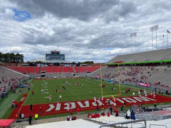 Carter-Finley Stadium, section: 213, row: D, seat: 29