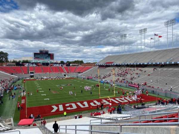 Carter-Finley Stadium, section: 214, row: J, seat: 3
