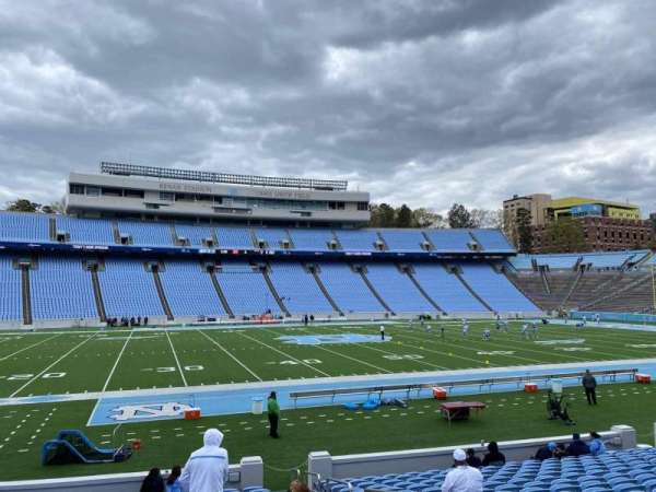 Kenan Memorial Stadium, section: 104, row: S, seat: 3
