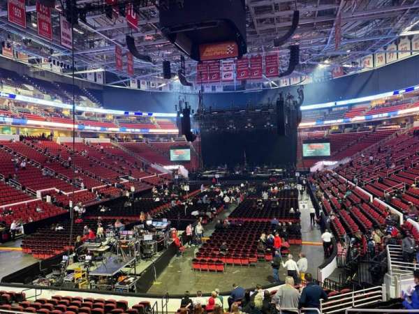 Lenovo Center, section: 125, row: S, seat: 8