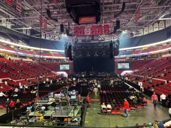 Lenovo Center, section: 126, row: L, seat: 4