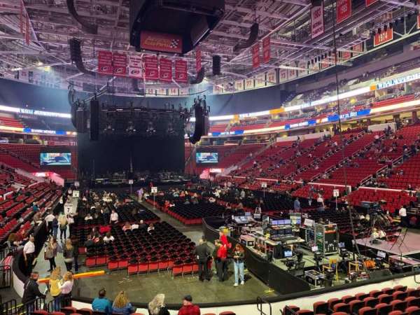 Lenovo Center, section: 128, row: M, seat: 4