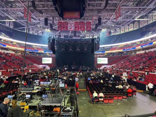 Lenovo Center, section: 126, row: H, seat: 6