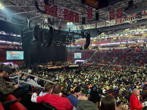 Lenovo Center, section: 102, row: R, seat: 7