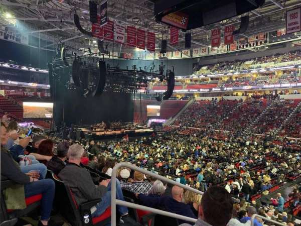 Lenovo Center, section: 102, row: V, seat: 8