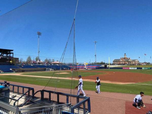 Atrium Health Ballpark, section: 102, row: H, seat: 4