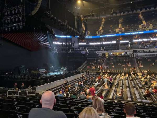 Spectrum Center, section: 106, row: M, seat: 6
