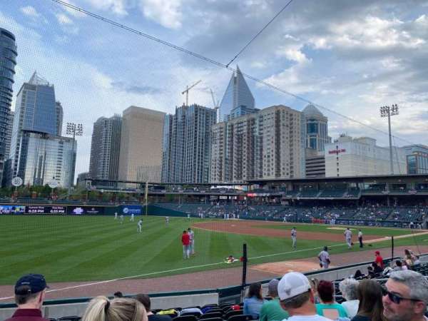 Truist Field, section: 120, row: M, seat: 13