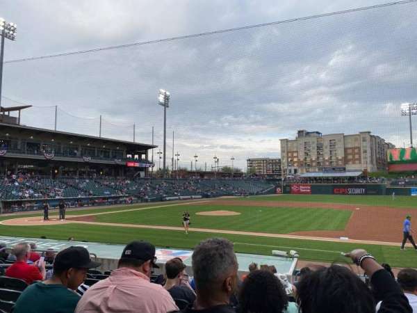 Truist Field, section: 106, row: N, seat: 5