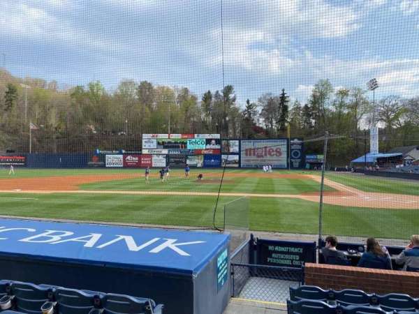 McCormick Field, section: O, row: F, seat: 5