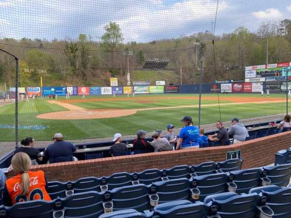 McCormick Field, section: I, row: E, seat: 7