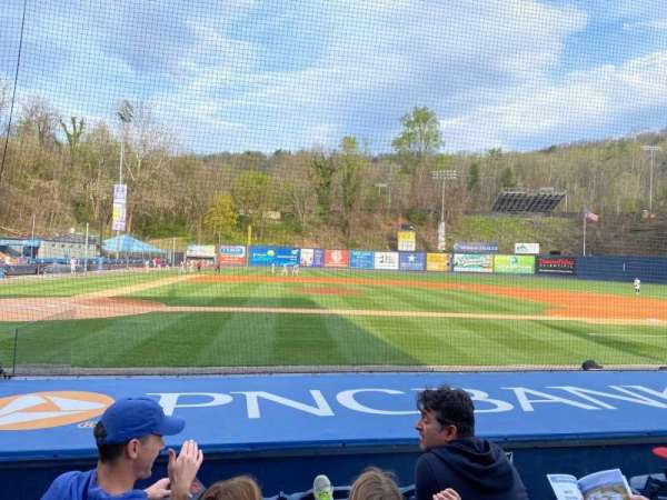 McCormick Field, section: F, row: F, seat: 3