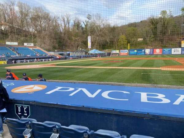 McCormick Field, section: C, row: E, seat: 7