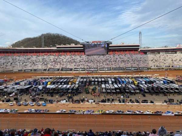 Bristol Motor Speedway, section: Jeff Gordon Terrace G, row: 15, seat: 10