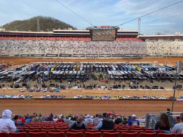 Bristol Motor Speedway, section: Jeff Gordon Terrace H, row: 15, seat: 8