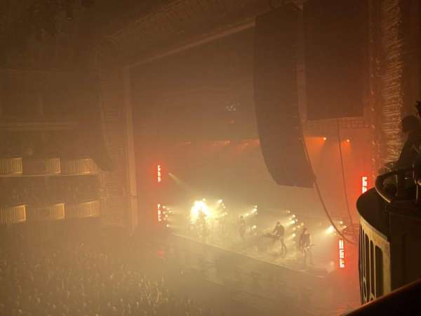 The Met Philadelphia, section: Loge 1, row: A, seat: 1