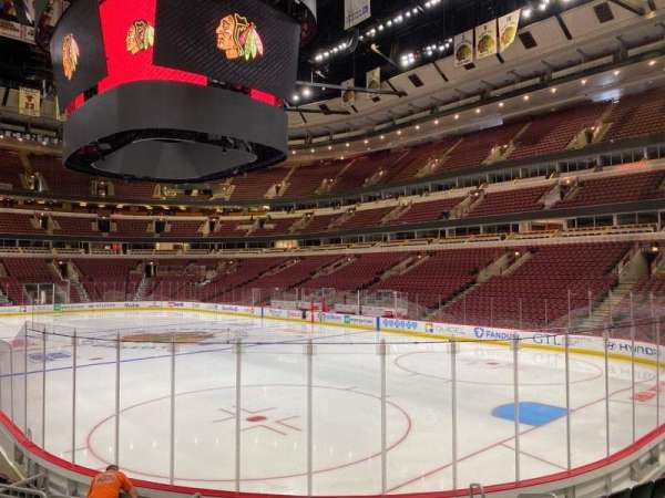 United Center, section: 108, row: 10, seat: 6