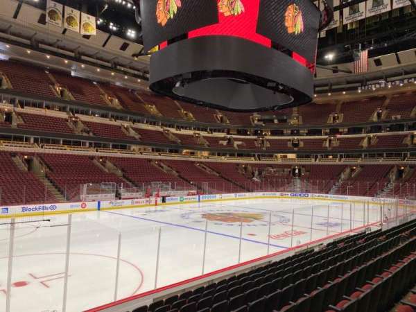 United Center, section: 114, row: 10, seat: 8