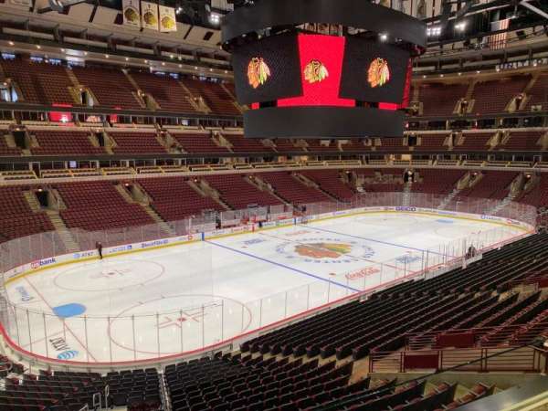 United Center, section: 221, row: 2, seat: 8