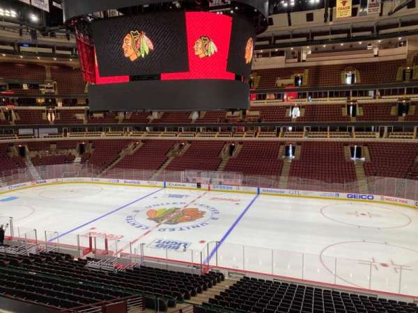 United Center, section: 233, row: 2, seat: 10