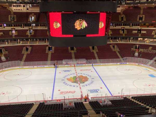 United Center, section: 301, row: 3, seat: 3