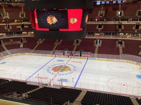 United Center, section: 316, row: 3, seat: 9