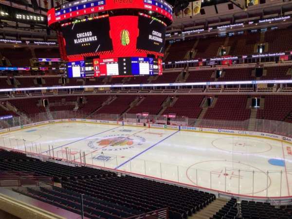 United Center, section: 215, row: 2, seat: 7
