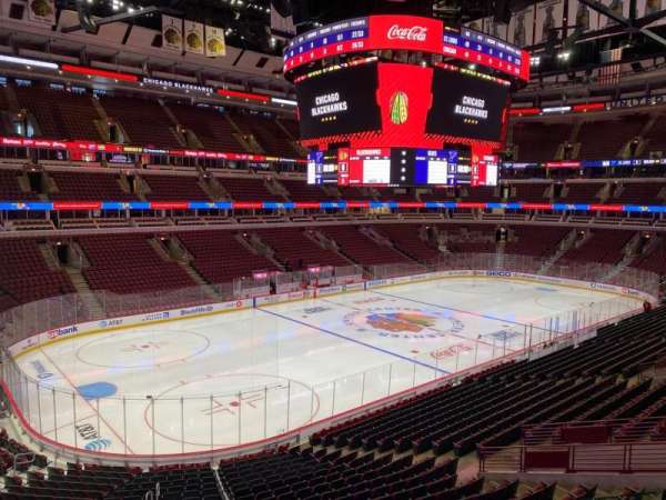 United Center, section: 221, row: 2, seat: 10