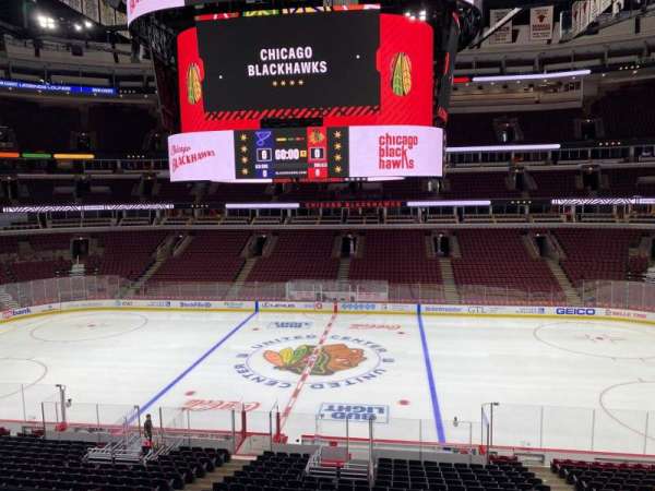 United Center, section: 234, row: 2, seat: 9