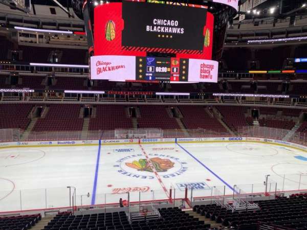 United Center, section: 201, row: 2, seat: 9