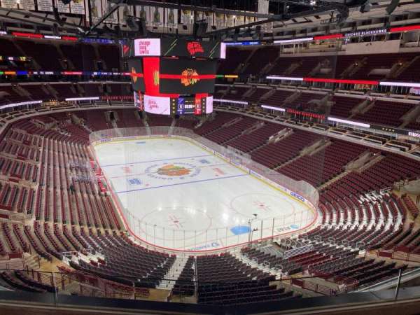 United Center, section: 328, row: 3, seat: 7