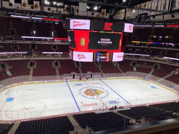 United Center, section: 319, row: 3, seat: 7