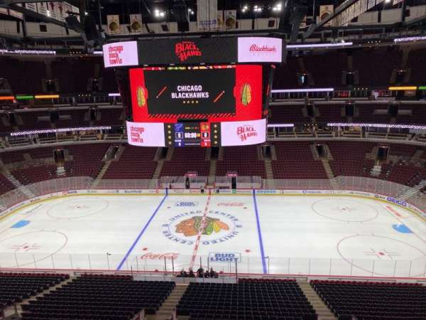 United Center, section: 317, row: 2, seat: 11