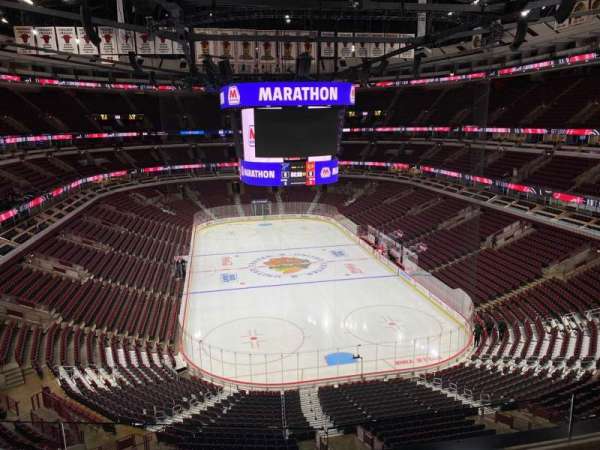United Center, section: 310, row: 3, seat: 7
