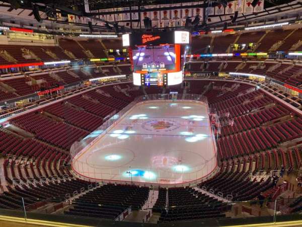 United Center, section: 308, row: 3, seat: 6