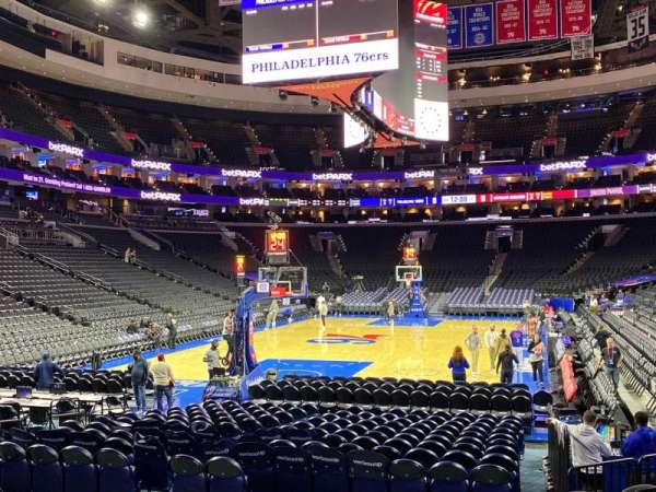 Xfinity Mobile Arena, section: 120, row: 9, seat: 8