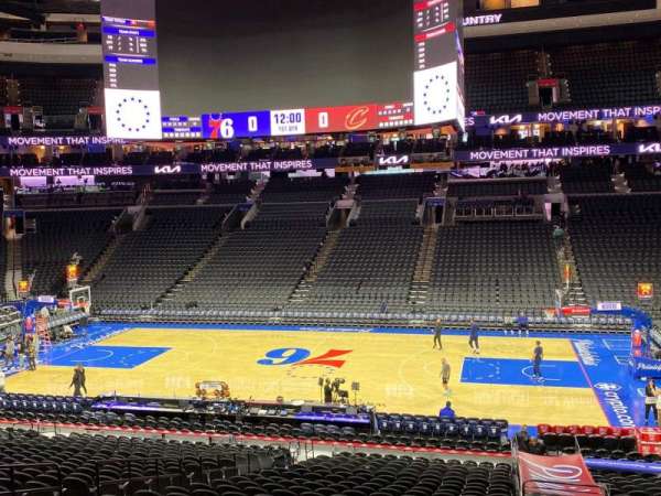 Xfinity Mobile Arena, section: C2, row: 1, seat: 8