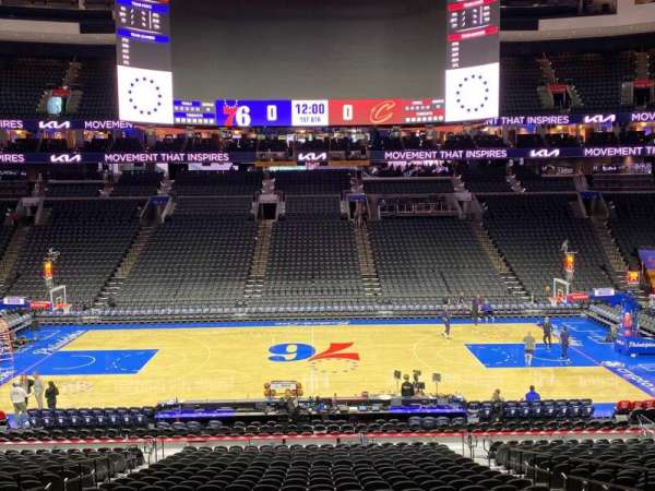 Xfinity Mobile Arena, section: C1, row: 1, seat: 6