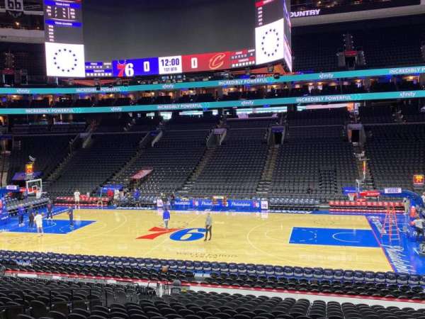 Xfinity Mobile Arena, section: C14, row: a, seat: 9