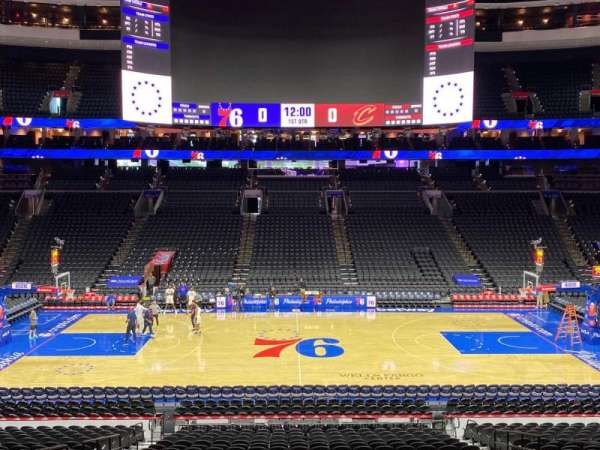 Xfinity Mobile Arena, section: C13, row: 1, seat: 5