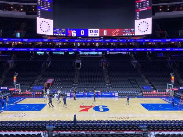 Xfinity Mobile Arena, section: C13, row: B, seat: 4