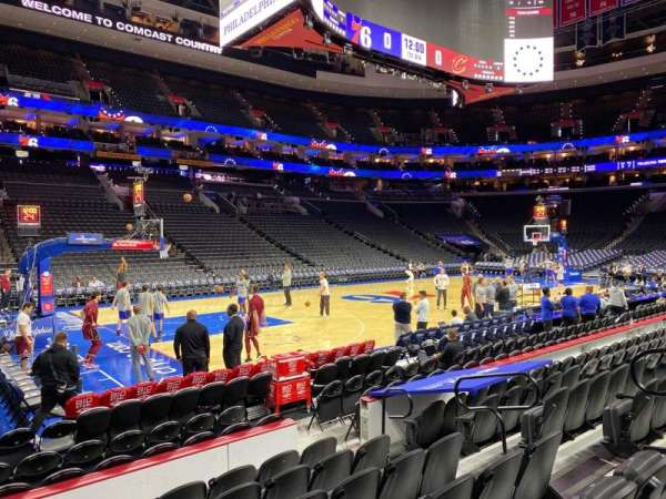 Xfinity Mobile Arena, section: 123, row: 7, seat: 10