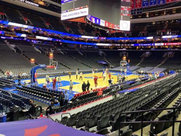 Xfinity Mobile Arena, section: 122, row: 12, seat: 9