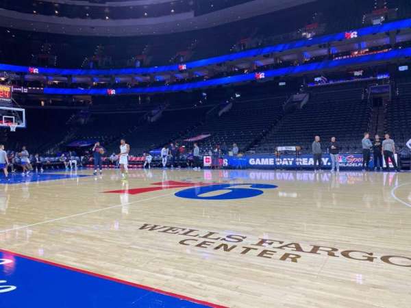 Xfinity Mobile Arena, section: East Floor, row: 1, seat: 51