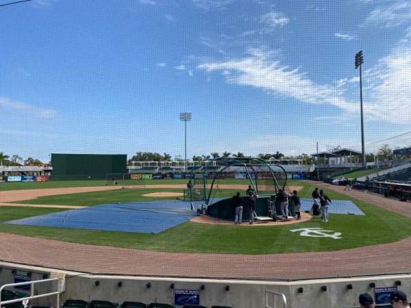 Hammond Stadium at Lee County Sports Complex, section: 110, row: 7, seat: 2
