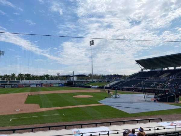 Hammond Stadium at Lee County Sports Complex, section: 113, row: 12, seat: 13